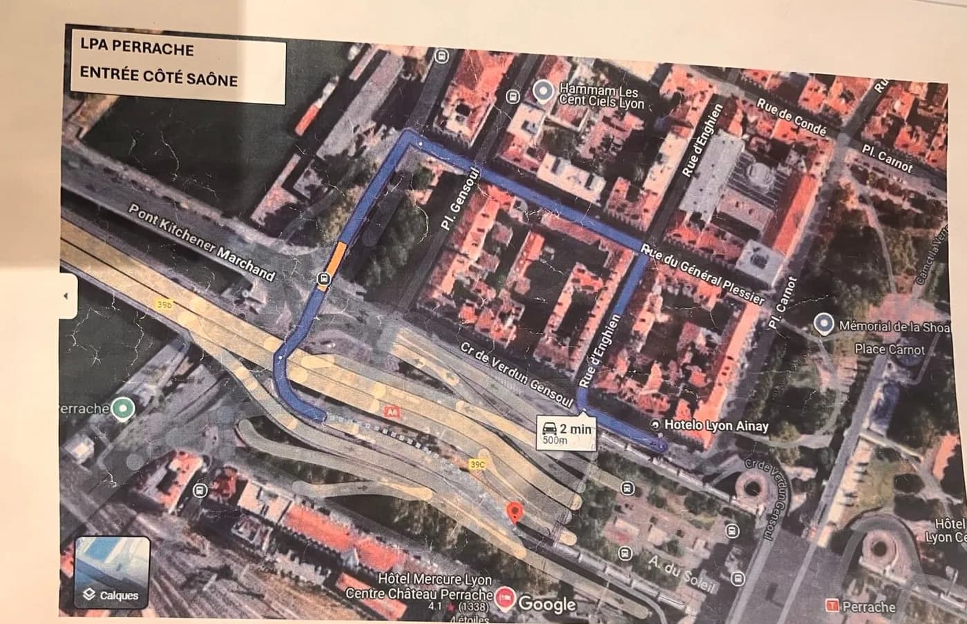 Plan d'accès